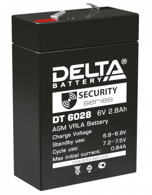 Delta DT 6028 Аккумулятор